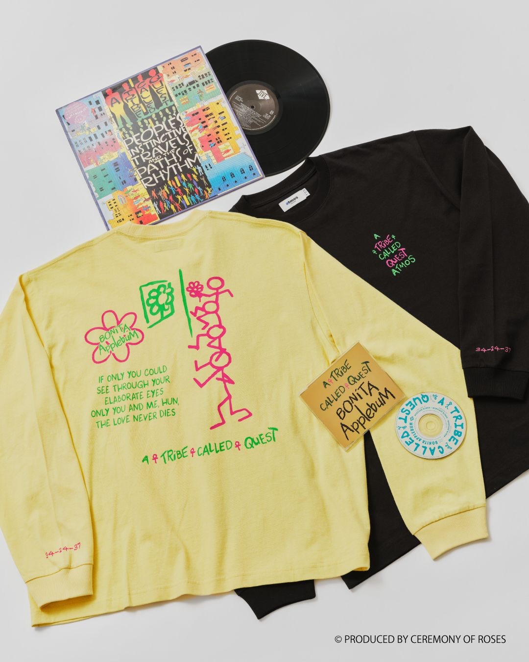A Tribe Called Quest x atmos コラボアイテムが2026年 6/6 11:00~6/14 23:59 受注販売 (ア・トライブ・コールド・クエスト アトモス)