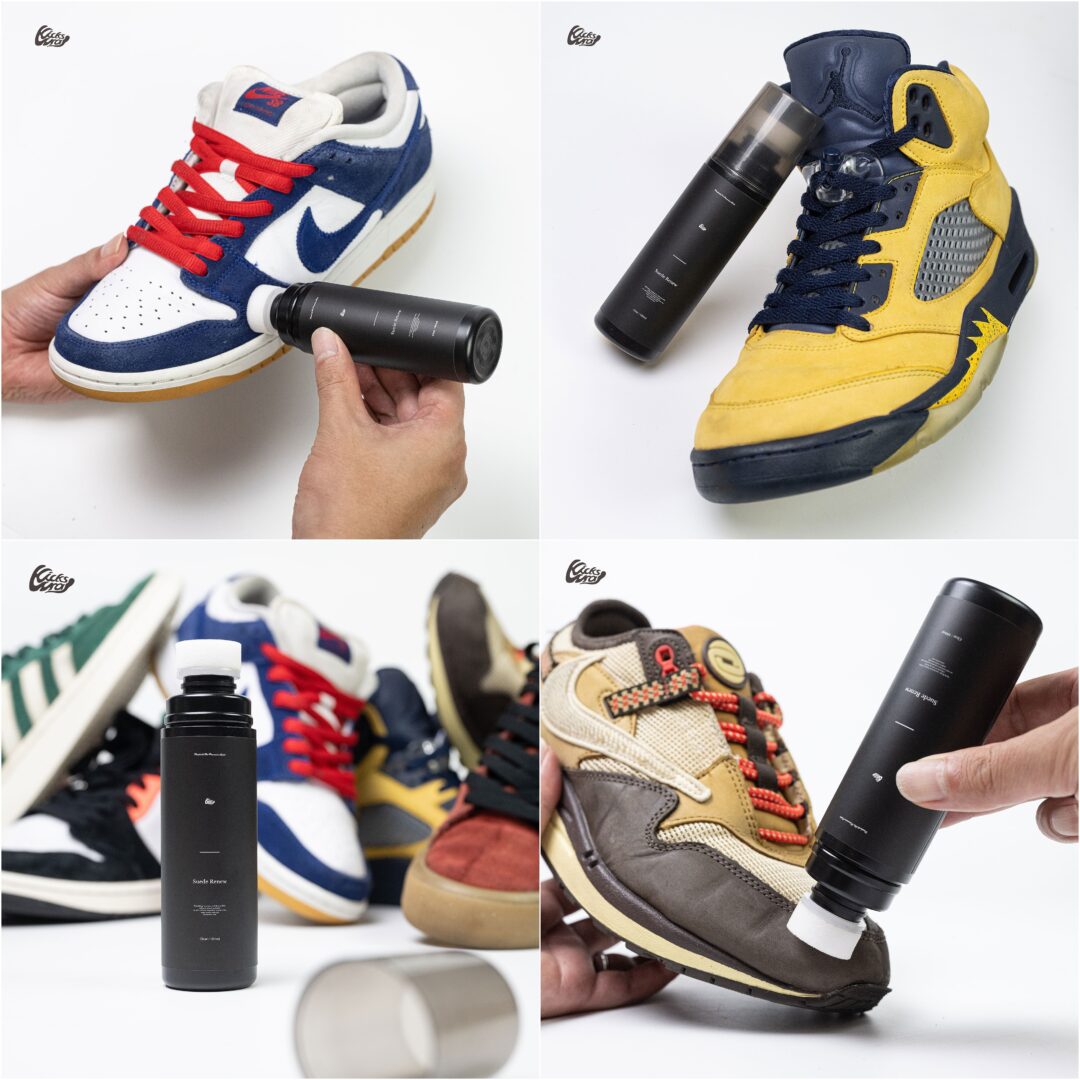 KicksWrap オリジナル起毛革深色加工&栄養剤 ”Suede Renew”が2026年 6/25 19:00 発売 (キックスラップ)