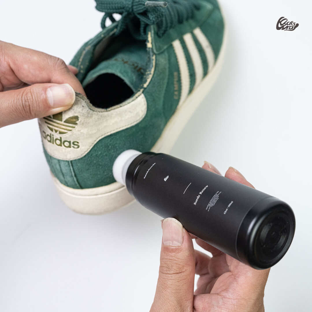 KicksWrap オリジナル起毛革深色加工&栄養剤 ”Suede Renew”が2026年 6/25 19:00 発売 (キックスラップ)