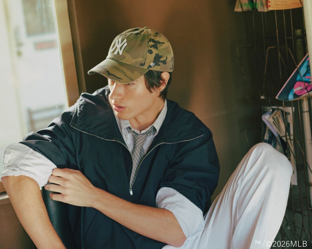 「’47」からウッドランドカモを採用した「CLEAN UP」「TRUCKER」全9モデルが2026年 6月 発売 (フォーティーセブン)