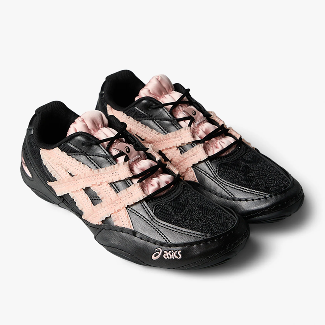【2026年 発売】Empty Behavior x ASICS HYPERSYNC “Black Breeze/White” (エンプティ ビヘイビア アシックス ハイパーシンク) [1203B146.001/1203B146.100]