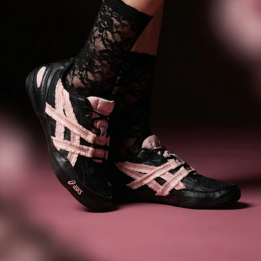【2026年 発売】Empty Behavior x ASICS HYPERSYNC “Black Breeze/White” (エンプティ ビヘイビア アシックス ハイパーシンク) [1203B146.001/1203B146.100]