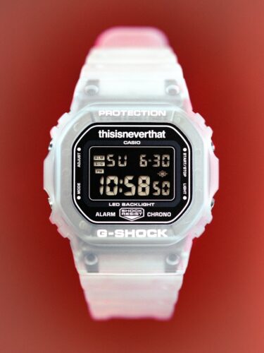 thisisneverthat × G-SHOCK 最新コラボレーションが2026年 6/19 12:00 発売 (ディスイズネバーザット Gショック ジーショック)