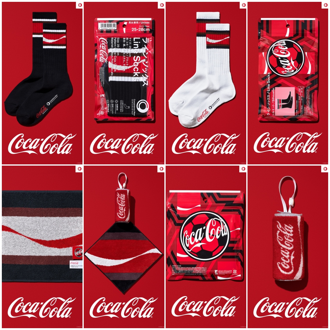 コカ･コーラ × ファミマ コンビニエンスウェア コラボアイテムが2026年 6/5 発売 (Coca-Cola)