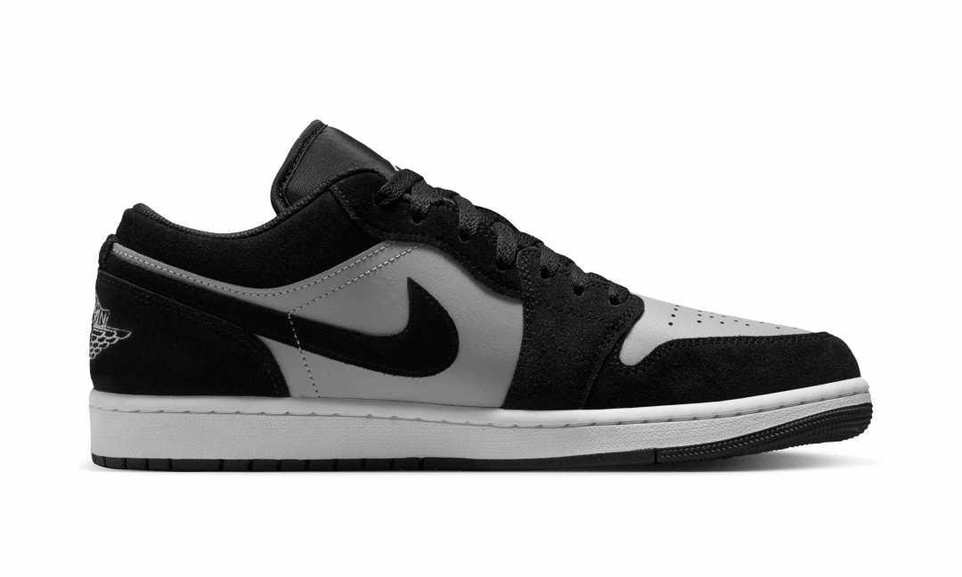 【2026年 6/8 発売】NIKE AIR JORDAN 1 LOW “Black/Light Smoke Grey/White” (ナイキ エア ジョーダン ロー “ブラック/ライトスモークグレー/ホワイト”) [553558-048]