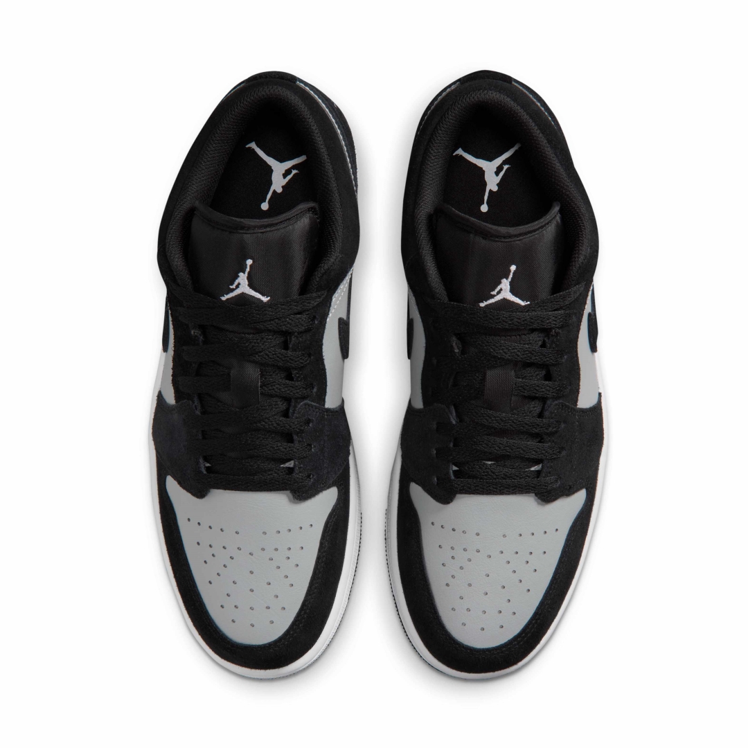 【2026年 6/8 発売】NIKE AIR JORDAN 1 LOW “Black/Light Smoke Grey/White” (ナイキ エア ジョーダン ロー “ブラック/ライトスモークグレー/ホワイト”) [553558-048]