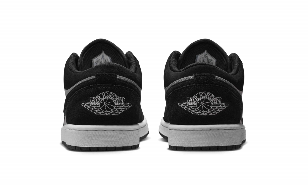 【2026年 6/8 発売】NIKE AIR JORDAN 1 LOW “Black/Light Smoke Grey/White” (ナイキ エア ジョーダン ロー “ブラック/ライトスモークグレー/ホワイト”) [553558-048]