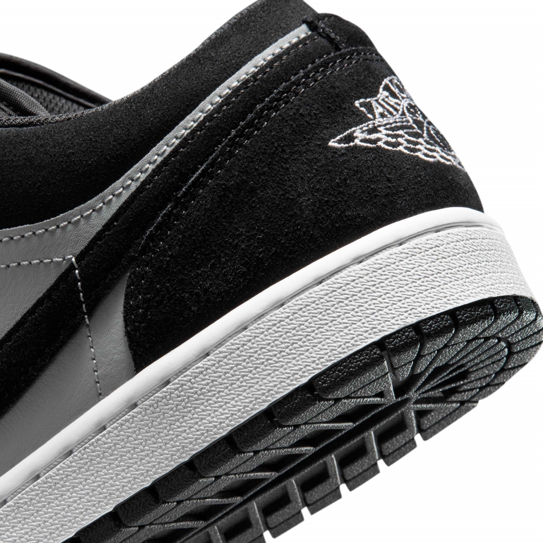 【2026年 6/8 発売】NIKE AIR JORDAN 1 LOW “Black/Light Smoke Grey/White” (ナイキ エア ジョーダン ロー “ブラック/ライトスモークグレー/ホワイト”) [553558-048]