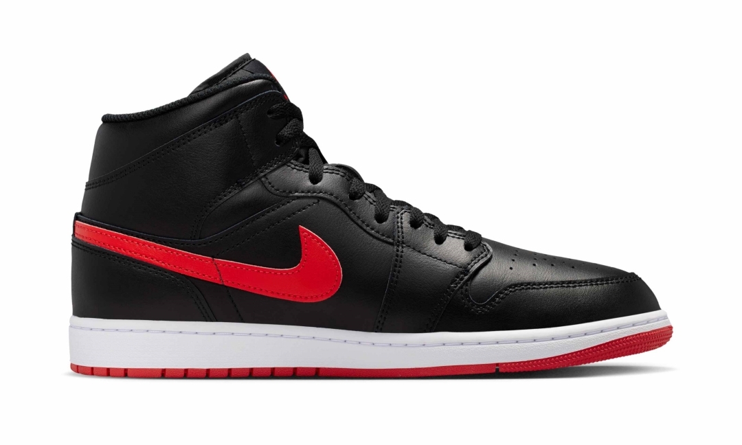 【2026年 6/15 発売】NIKE AIR JORDAN 1 MID “Black/White/University Red” (ナイキ エア ジョーダン ミッド “ブラック/ホワイト/ユニバーシティレッド”) [DQ8426-005]