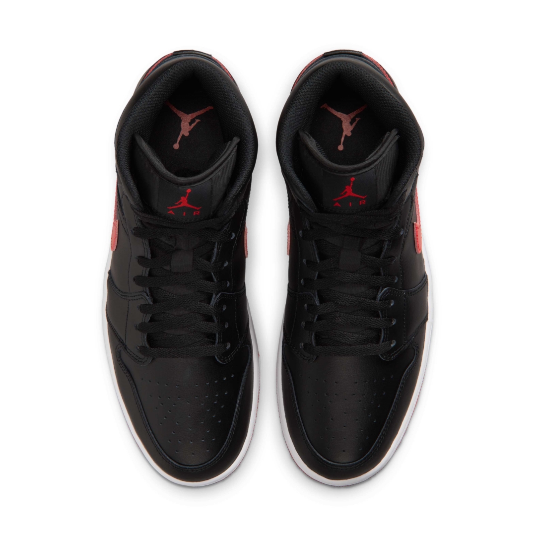 【2026年 6/15 発売】NIKE AIR JORDAN 1 MID “Black/White/University Red” (ナイキ エア ジョーダン ミッド “ブラック/ホワイト/ユニバーシティレッド”) [DQ8426-005]