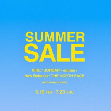 【セール情報】アトモスオンラインにて「SUMMER SALE」が2026年 7/23 23:59 まで開催 (atmos サマーセール)