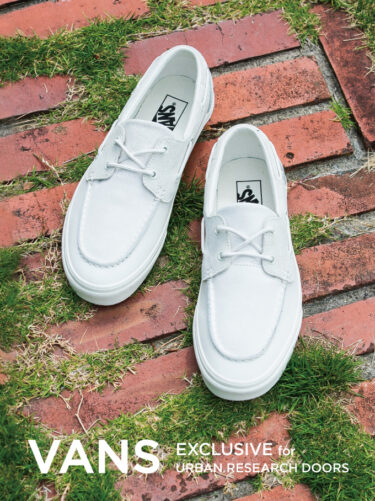 【2026年 6/19 発売】VANS × URBAN RESEARCH DOORS “EXCLUSIVE 2-ELT BOAT SHOES” (バンズ アーバンリサーチ ドアーズ)
