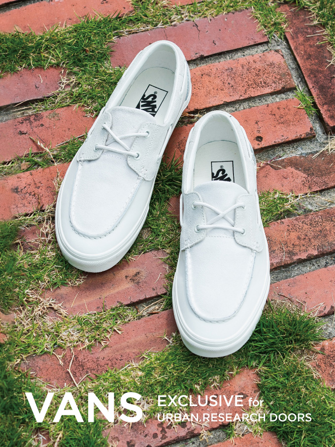 【2026年 6/19 発売】VANS × URBAN RESEARCH DOORS “EXCLUSIVE 2-ELT BOAT SHOES” (バンズ アーバンリサーチ ドアーズ)