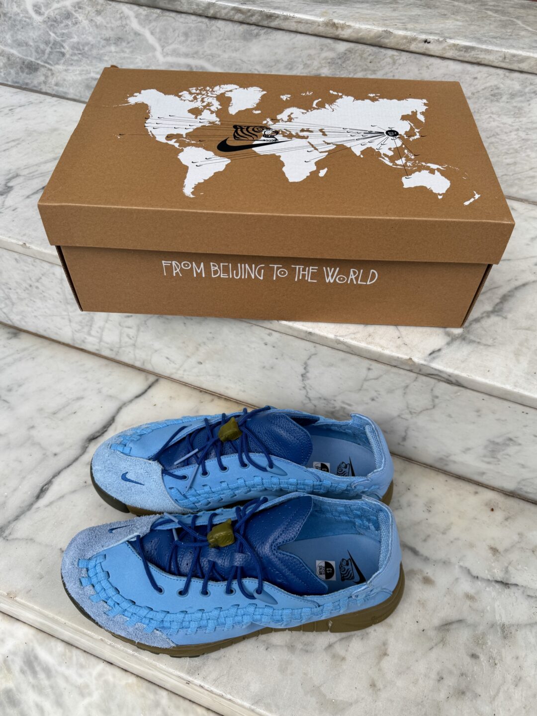 【2026年 秋 発売予定】The SOULGOODS x NIKE AIR FOOTSCAPE WOVEN SP “Blue Beyond” (ソウルグッズ ナイキ エア フットスケープ ウーブン “ブルービヨンド”) [HM6961-400]