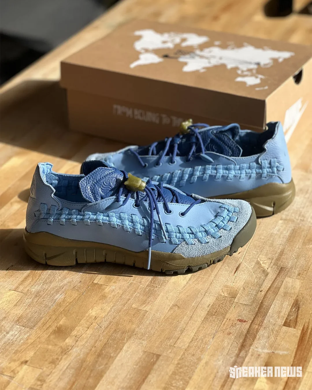 【2026年 秋 発売予定】The SOULGOODS x NIKE AIR FOOTSCAPE WOVEN SP “Blue Beyond” (ソウルグッズ ナイキ エア フットスケープ ウーブン “ブルービヨンド”) [HM6961-400]