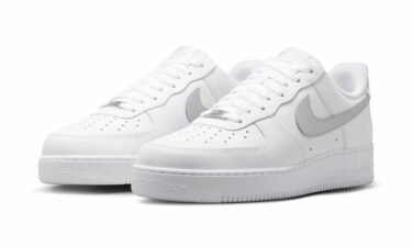 【2026年 6/18 発売】NIKE AIR FORCE 1 07 LOW “White/Metallic Silver” (ナイキ エア フォース 1 ロー “クホワイト/メタリックシルバー”) [FJ4146-134]