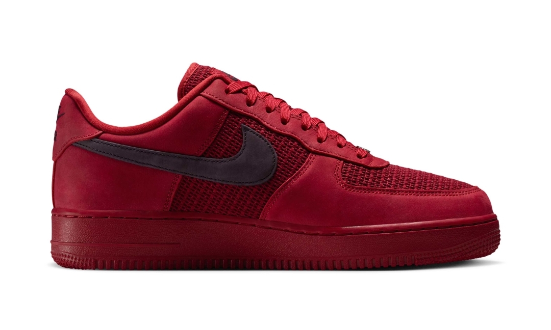 【2026年 6/20 発売】NIKE AIR FORCE 1 LOW WOVEN “Tough Red/Team Red” (ナイキ エア フォース 1 ロー ウーブン “タフレッド/チームレッド”) [II9807-600]