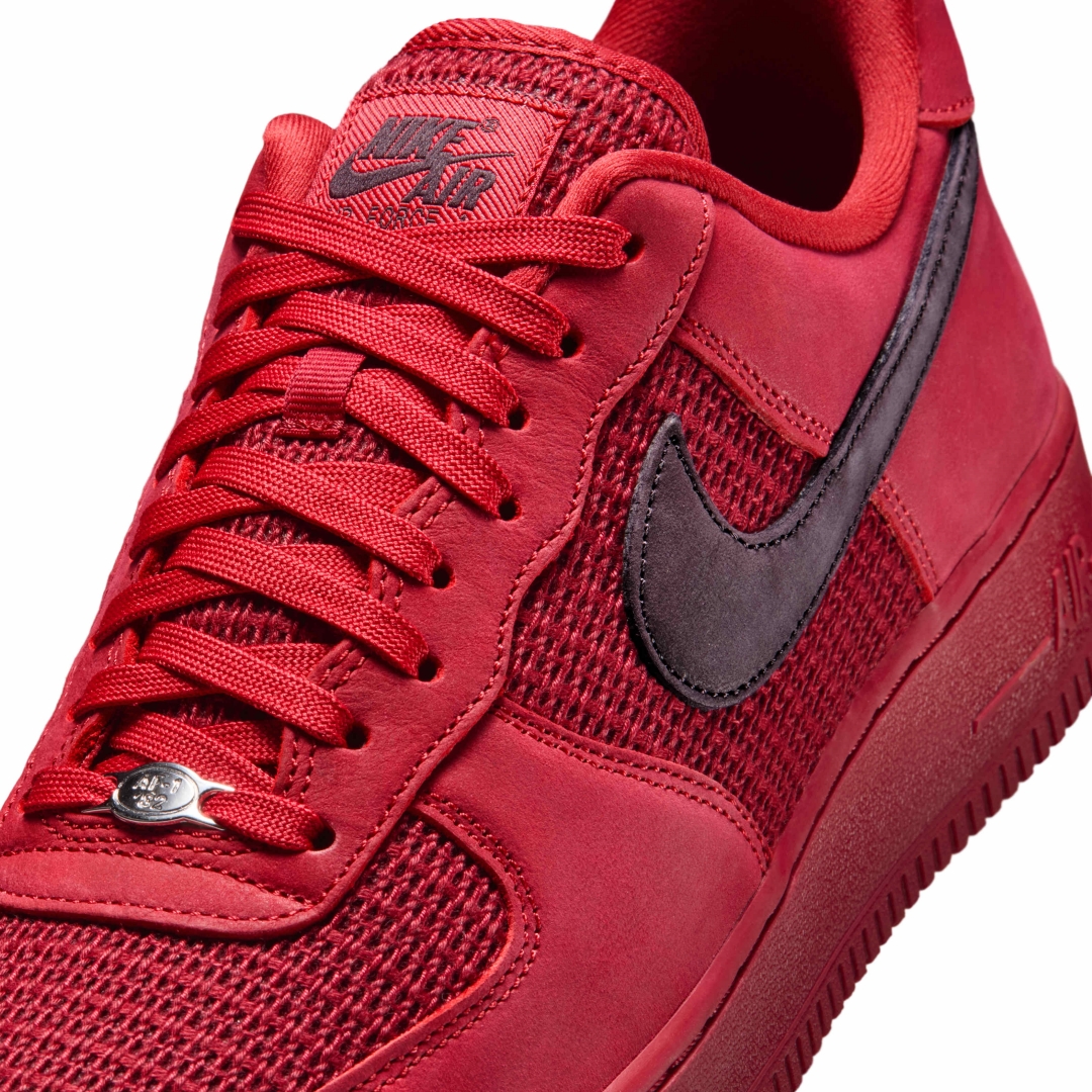 【2026年 6/20 発売】NIKE AIR FORCE 1 LOW WOVEN “Tough Red/Team Red” (ナイキ エア フォース 1 ロー ウーブン “タフレッド/チームレッド”) [II9807-600]