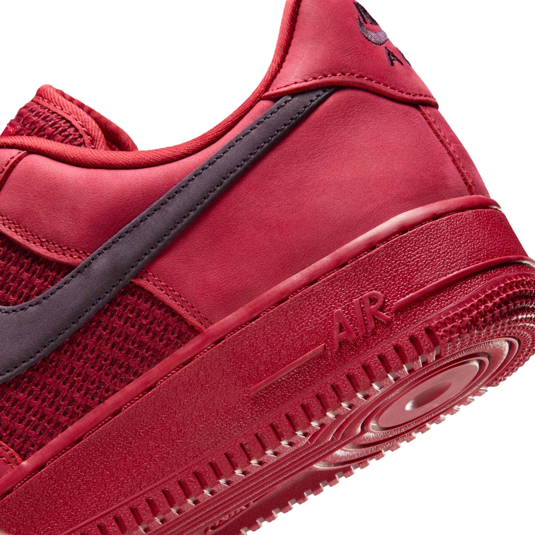 【2026年 6/20 発売】NIKE AIR FORCE 1 LOW WOVEN “Tough Red/Team Red” (ナイキ エア フォース 1 ロー ウーブン “タフレッド/チームレッド”) [II9807-600]