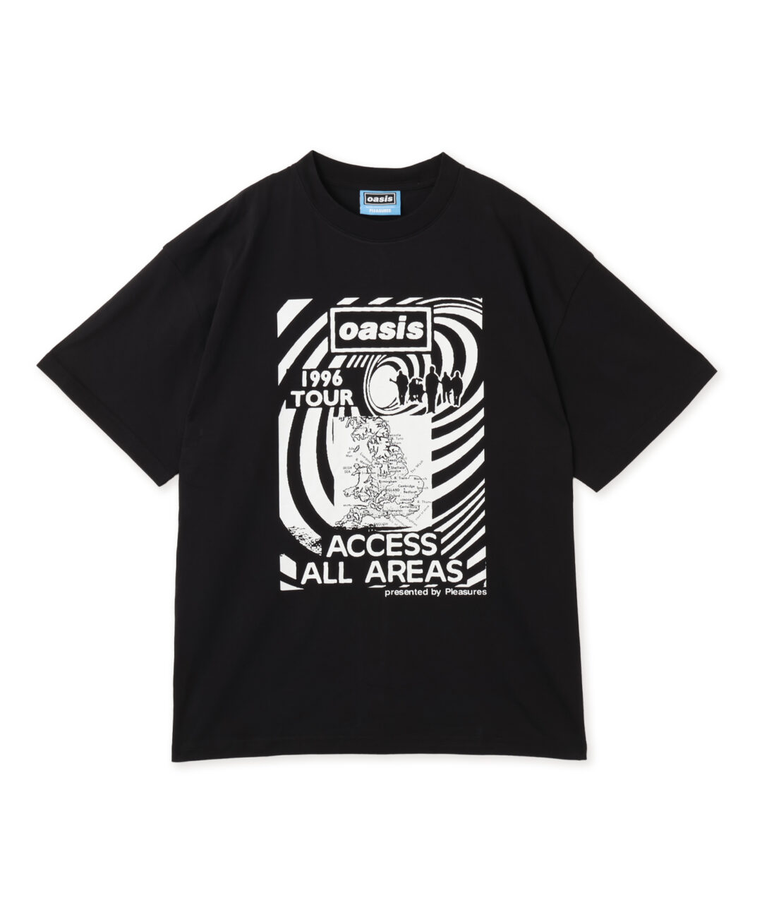 ロックバンド”OASIS” x PLEASURES コラボコレクションが2026年 6/12 発売 (プレジャーズ オアシス)