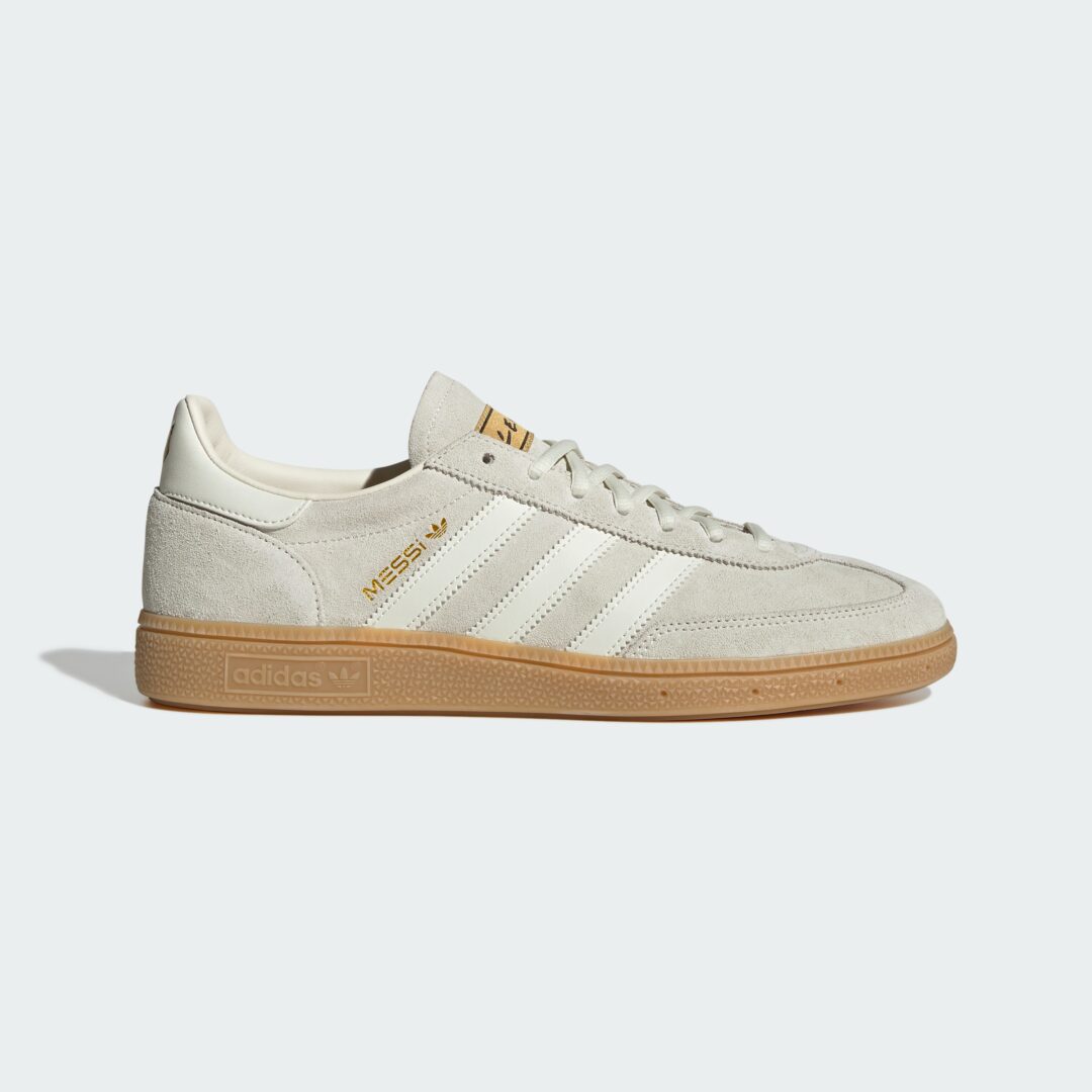 【2026年 6/5 発売】リオネル・メッシ × アディダス オリジナルス ハンドボール スペツィアル “アイボリー” (Lionel Messi adidas Originals HANDBALL SPEZIAL “Ivory”) [KI4549]