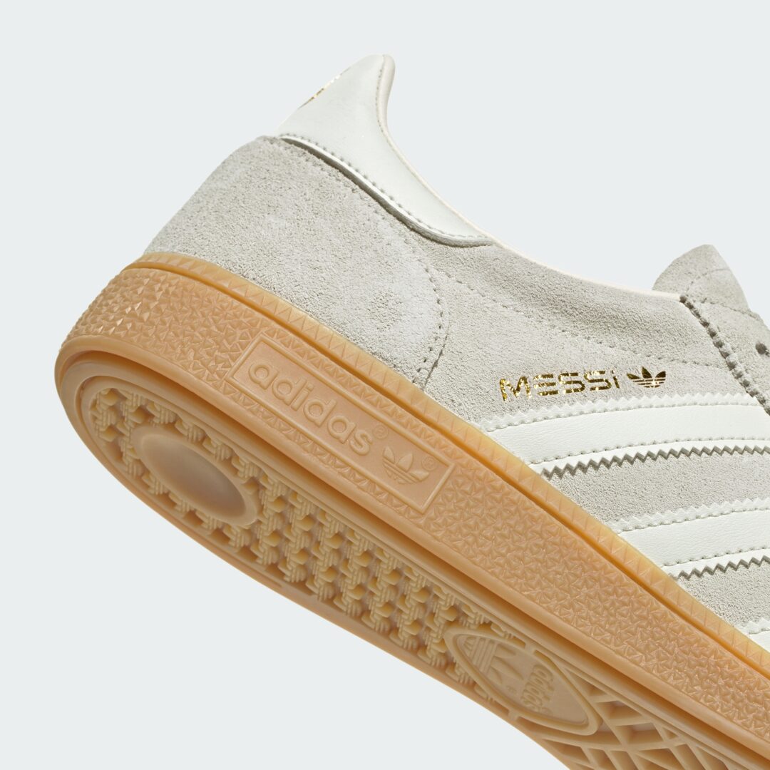 【2026年 6/5 発売】リオネル・メッシ × アディダス オリジナルス ハンドボール スペツィアル “アイボリー” (Lionel Messi adidas Originals HANDBALL SPEZIAL “Ivory”) [KI4549]
