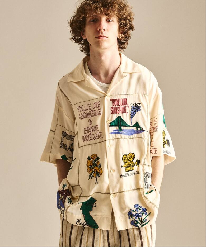 417 EDIFICE × LIPA “エンブロイダリーシャツ & エンブロイダリーTシャツ”が発売 (エディフィス リパ)