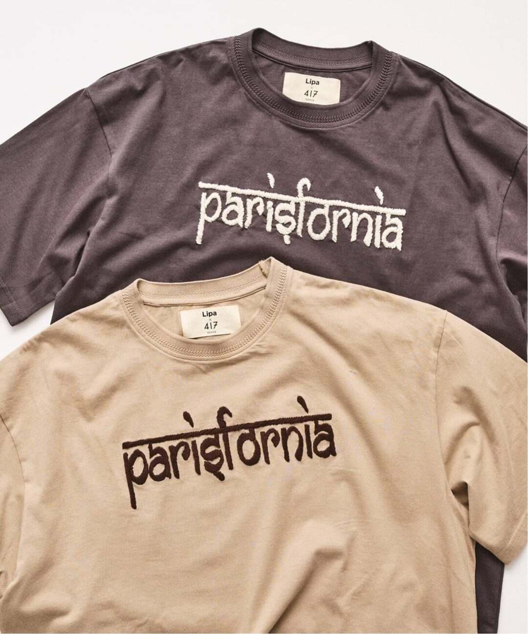 417 EDIFICE × LIPA “エンブロイダリーシャツ & エンブロイダリーTシャツ”が発売 (エディフィス リパ)