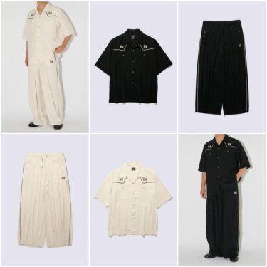 NEEDLES × STUDIOUS 2026 SS 別注 新作 “Piping Cowboy S/S Shirt & H.D. Pant - Amunzen“が6/11 19:00 発売 (ニードルズ ステュディオス)