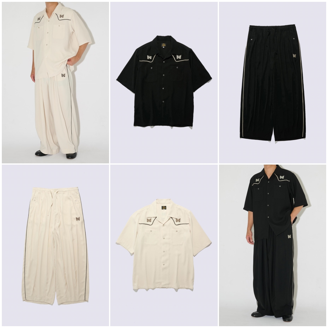 NEEDLES × STUDIOUS 2026 SS 別注 新作 “Piping Cowboy S/S Shirt & H.D. Pant – Amunzen“が6/11 19:00 発売 (ニードルズ ステュディオス)