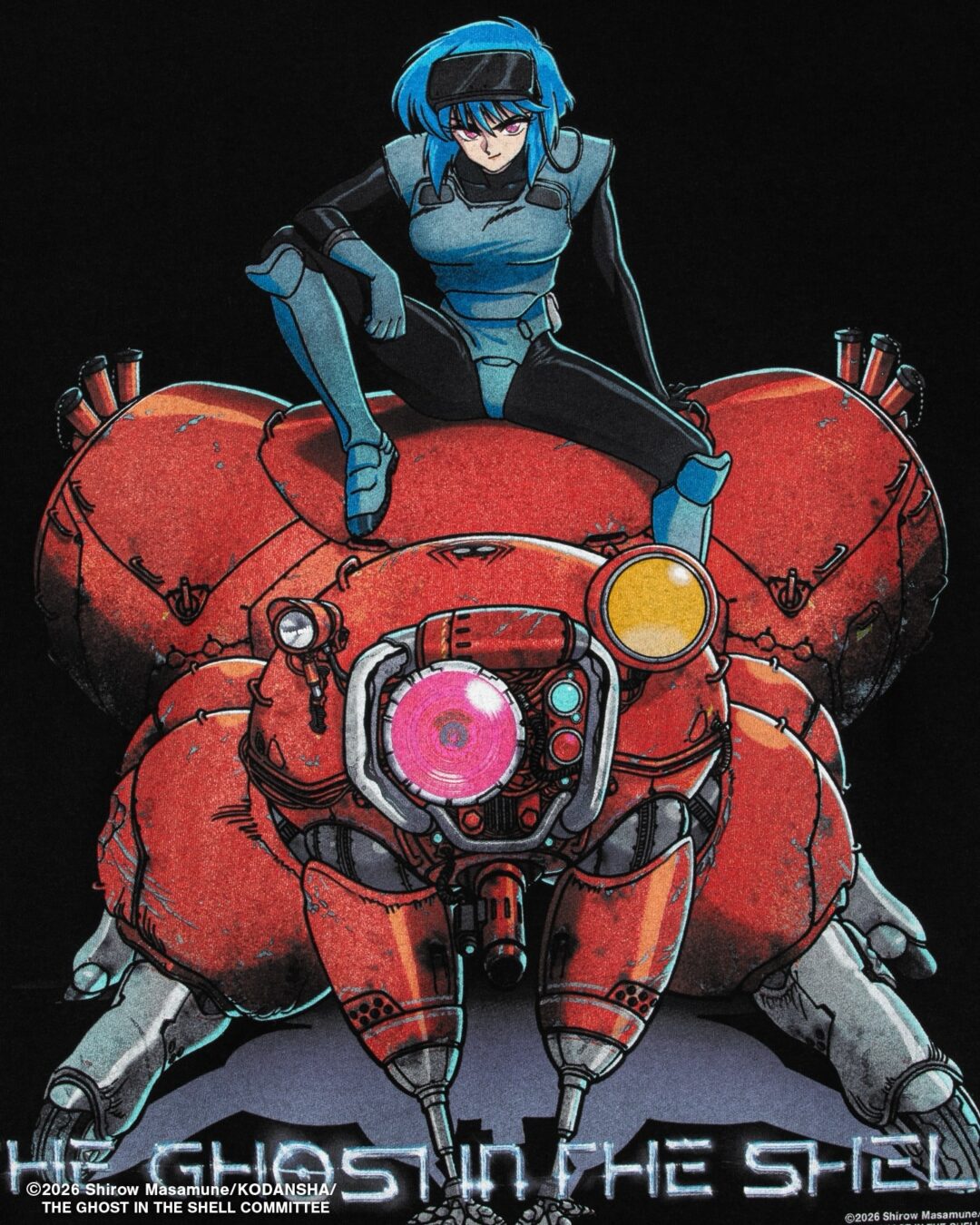 GEEKS RULE ×「攻殻機動隊 / GHOST IN THE SHELL」最新コラボTEEが2026年 7/2 & 7/17 & 7/18 発売 (ギークス ルール)