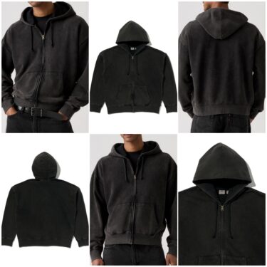 Levi’s HAYES BOXY “フルジップ スウェットシャツ”が発売 (リーバイス Hayes Boxy Full-Zip Sweatshirt) [005PJ0000]