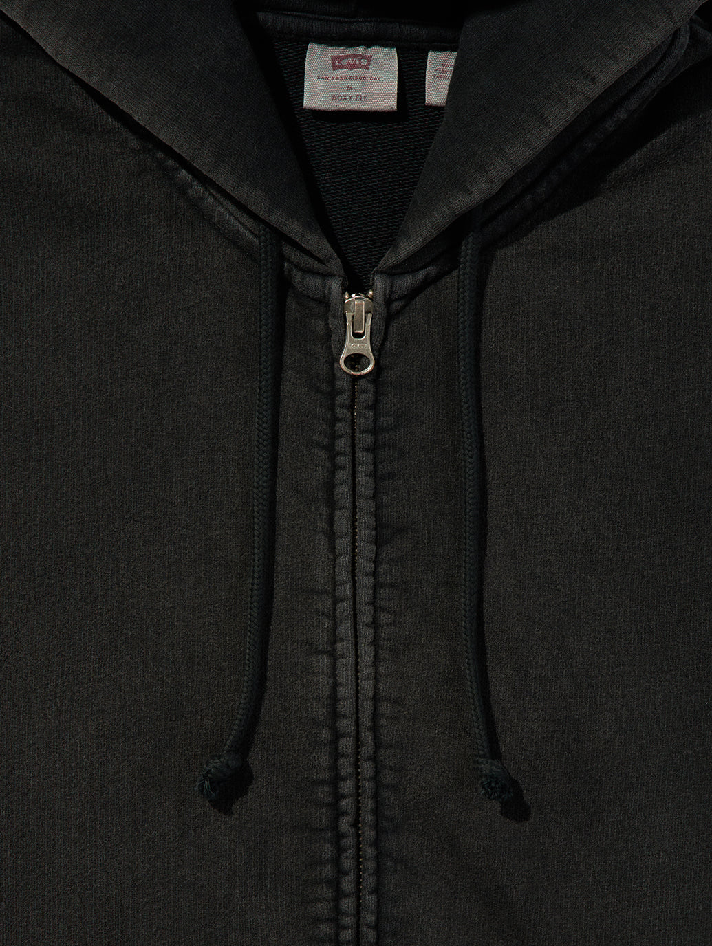 Levi’s HAYES BOXY “フルジップ スウェットシャツ”が発売 (リーバイス Hayes Boxy Full-Zip Sweatshirt) [005PJ0000]