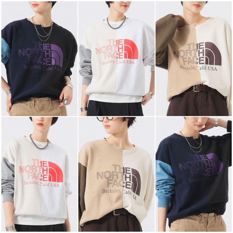 BEAMS BOY × THE NORTH FACE PURPLE LABEL 2026 FW 別注 “アシメ ロゴ 