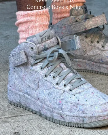 Lil Yachty × NIKE US FORCE 1 MID “Concrete Boys/Space Hippie” (リル・ヨッティ ナイキ アス フォース 1 ミッド “コンクリート・ボーイズ/スペースヒッピー”)