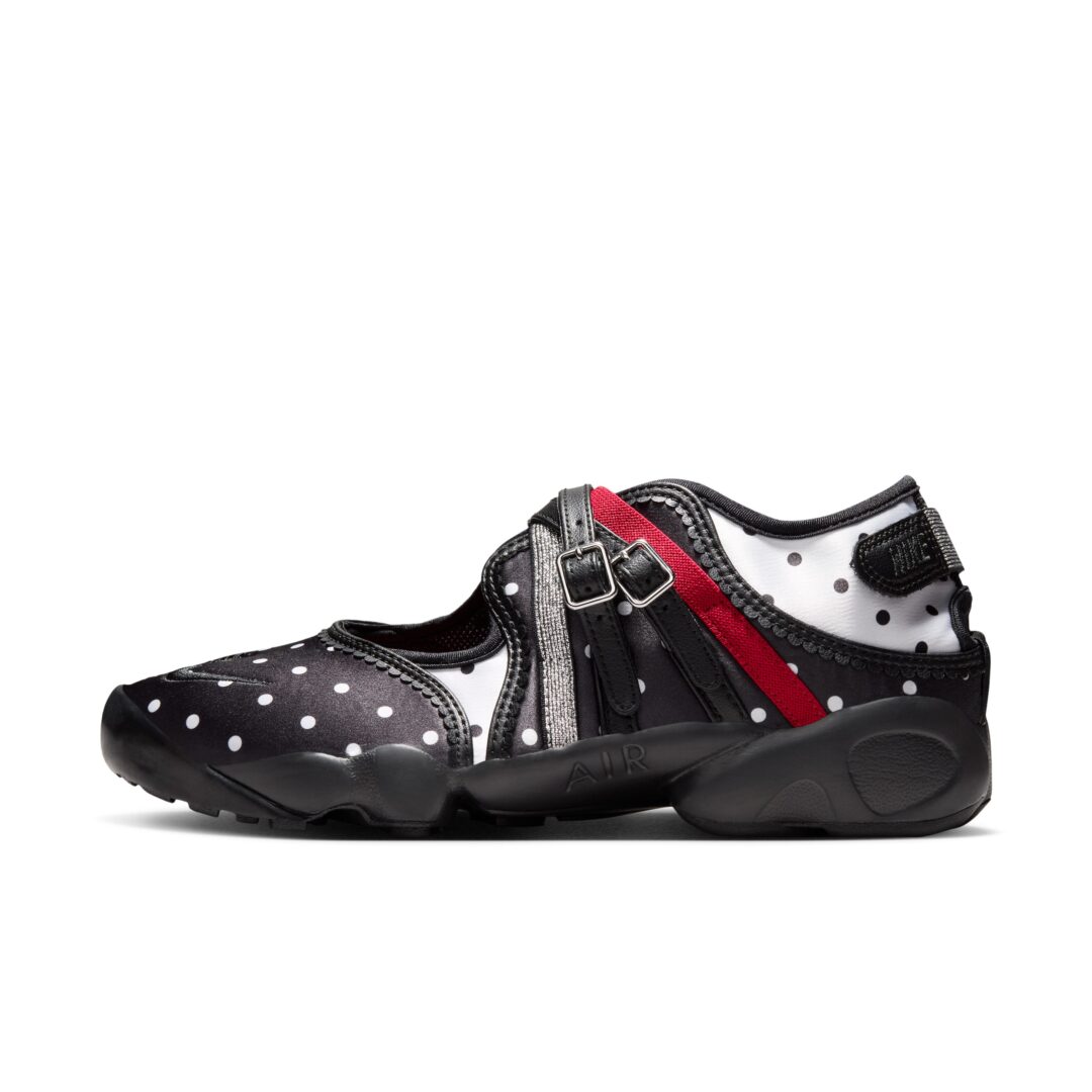 【2026年 7/1 発売】NIKE W AIR RIFT BR “Polka Dot/Black/Metallic Silver” (ナイキ エア リフト “ポルカドット/ブラック/メタリックシルバー”) [IV5682-001]