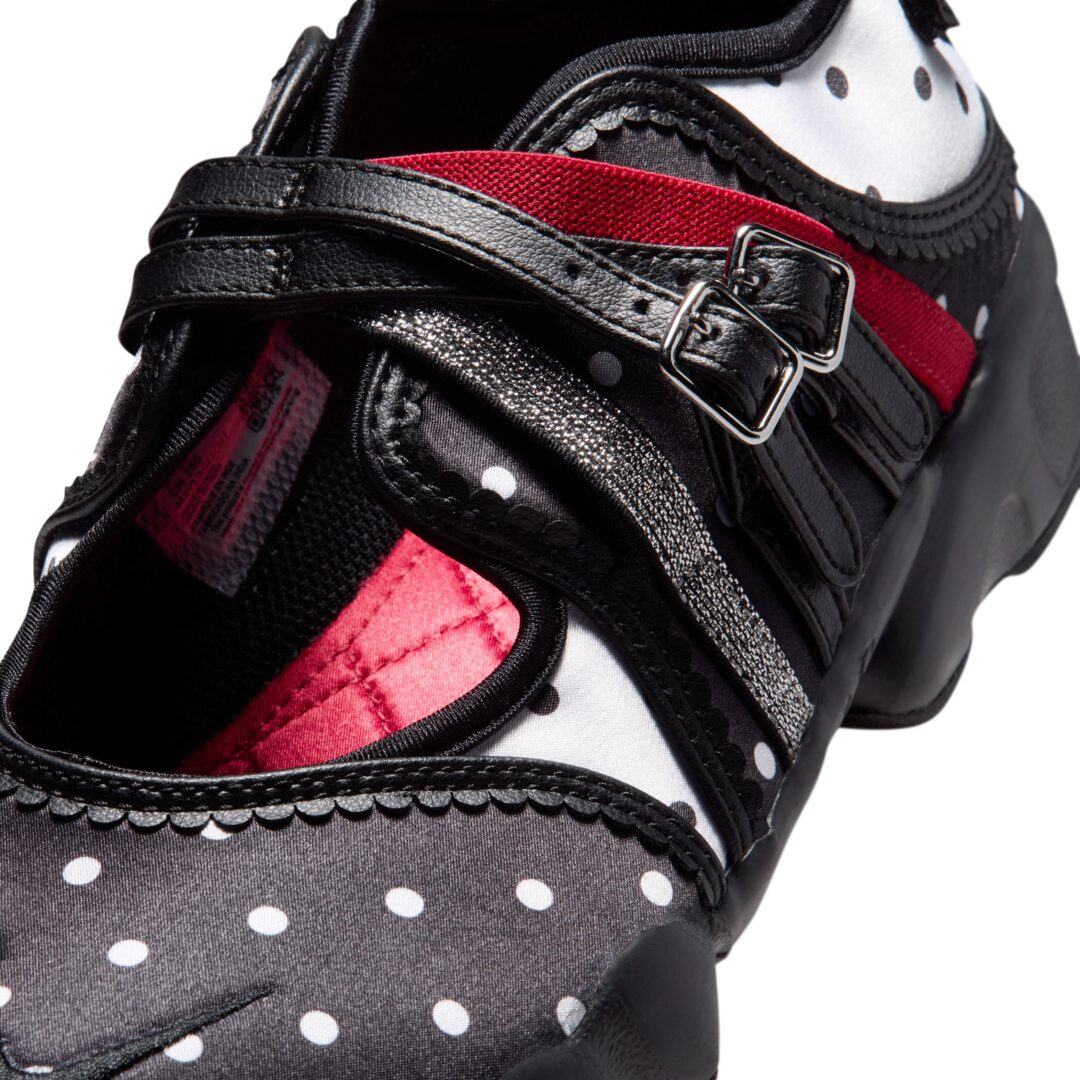 【2026年 7/1 発売】NIKE W AIR RIFT BR “Polka Dot/Black/Metallic Silver” (ナイキ エア リフト “ポルカドット/ブラック/メタリックシルバー”) [IV5682-001]