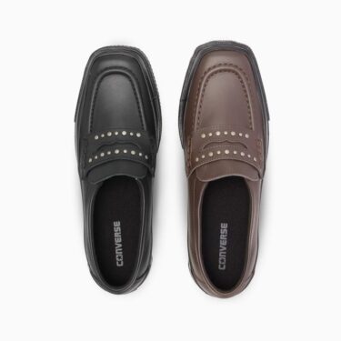 【2026年 7/31 発売】CONVERSE ALL STAR SQUARETOE LOAFER SA “Black/Deep Brown” (コンバース オールスター スクエアトウ ローファー) [31318480/31318481]
