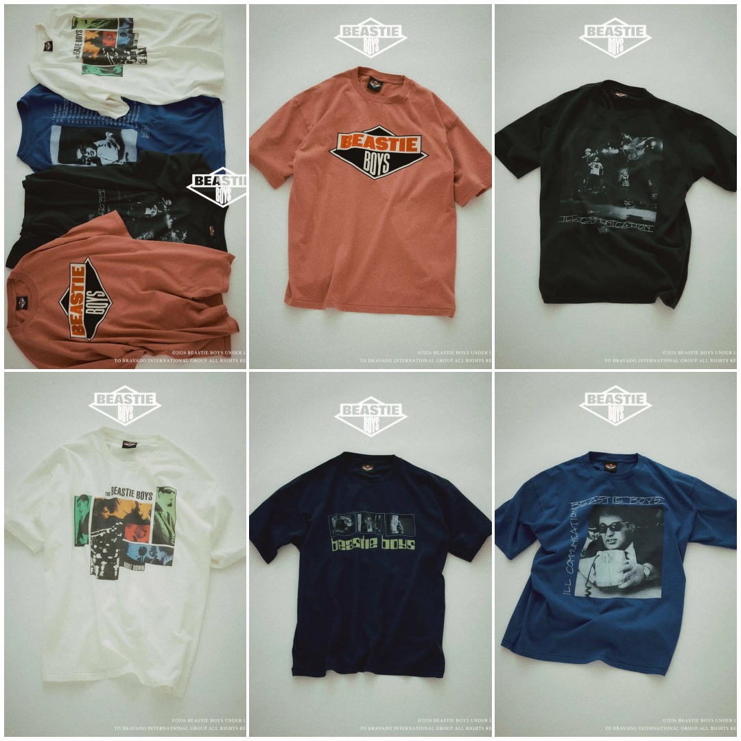 JOURNAL STANDARD relume "BEASTIE BOYS / ビースティ・ボーイズ 別注 ヴィンテージ加工 プリントTシャツ"が発売 (ジャーナルスタンダード)
