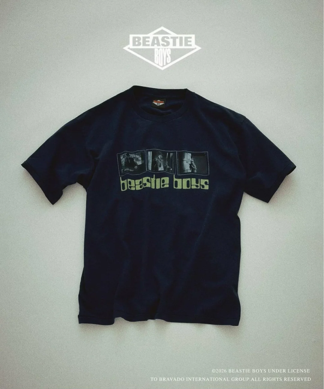 JOURNAL STANDARD relume “BEASTIE BOYS / ビースティ・ボーイズ 別注 ヴィンテージ加工 プリントTシャツ”が発売 (ジャーナルスタンダード)