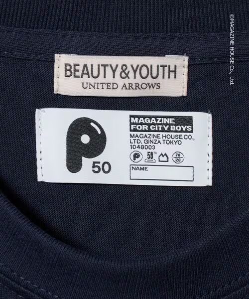 ファッション雑誌「POPEYE」50周年 × BEAUTY&YOUTH 20周年記念 Teeが2026年 6/9 発売 (ポパイ ビューティアンドユース)