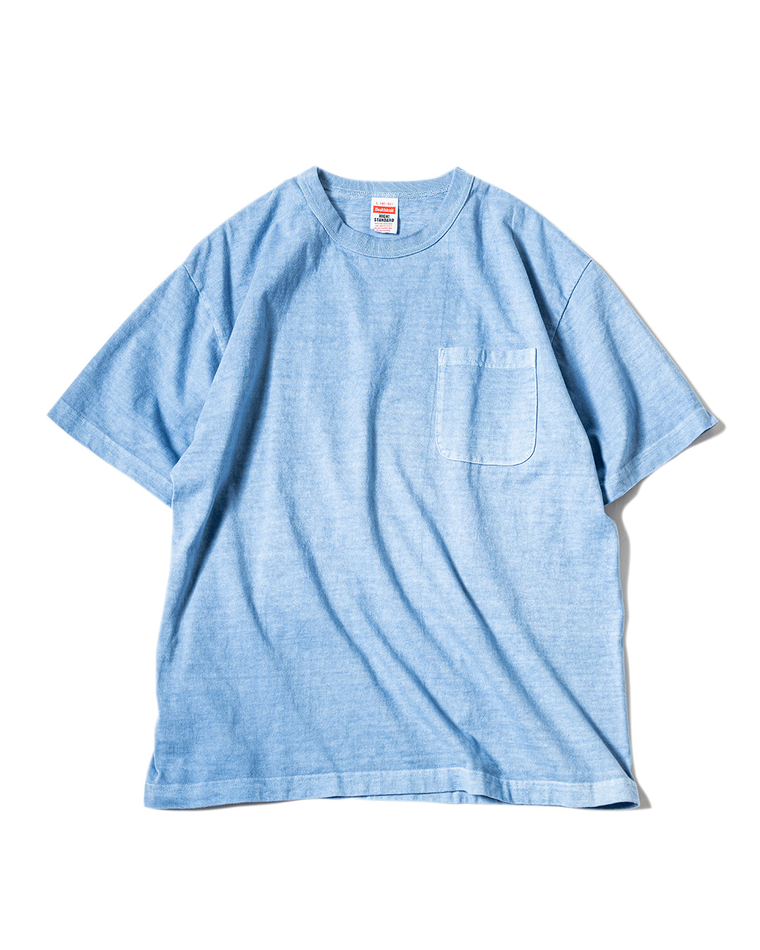 Healthknit × HIGH! STANDARD 別注 日本製ボディを採用したピグメント染めポケットTee & ヘンリーネックTeeが発売 (ヘルスニット ハイ スタンダード)