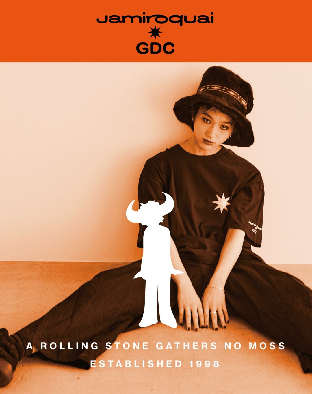 GDC × Jamiroquai コラボT-shirtsが2026年 6/13 発売 (ジーディーシー ジャミロクワイ)