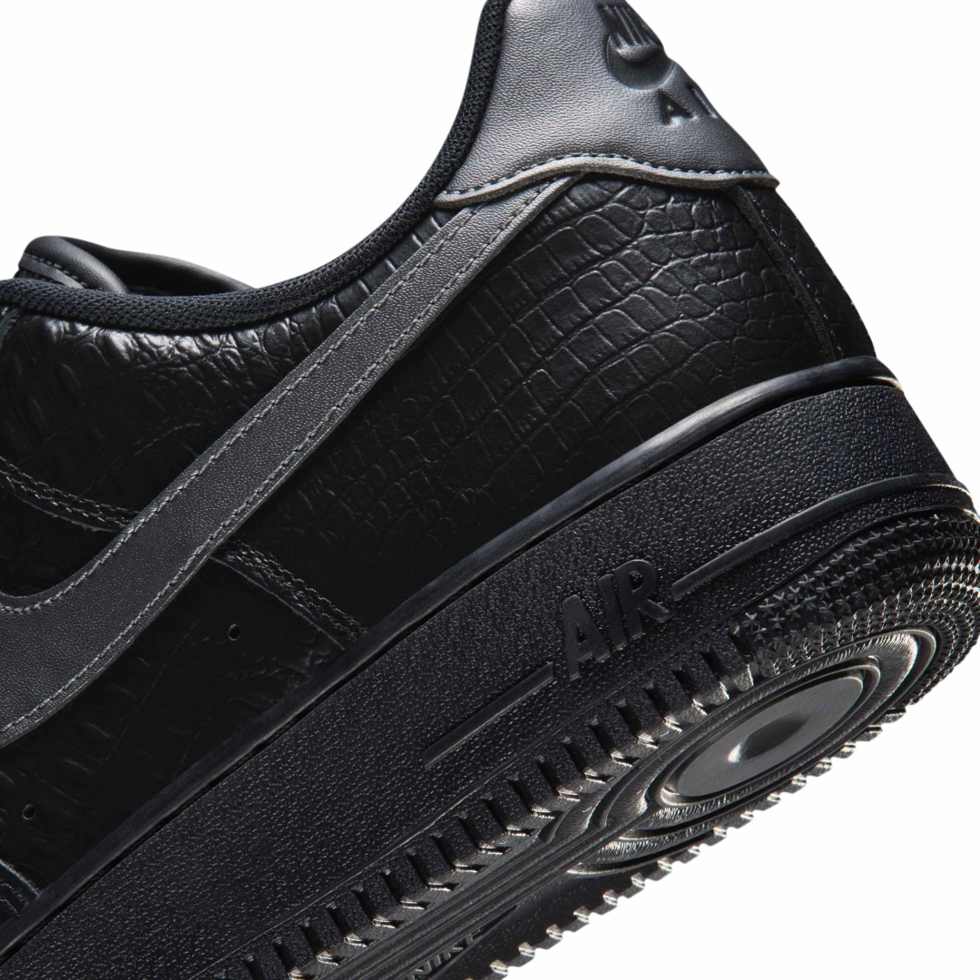 【2026年 7/1 発売予定】NIKE AIR FORCE 1 LOW “Black Croc” (ナイキ エア フォース 1 ロー “ブラッククロコ”) [IV6306-010]