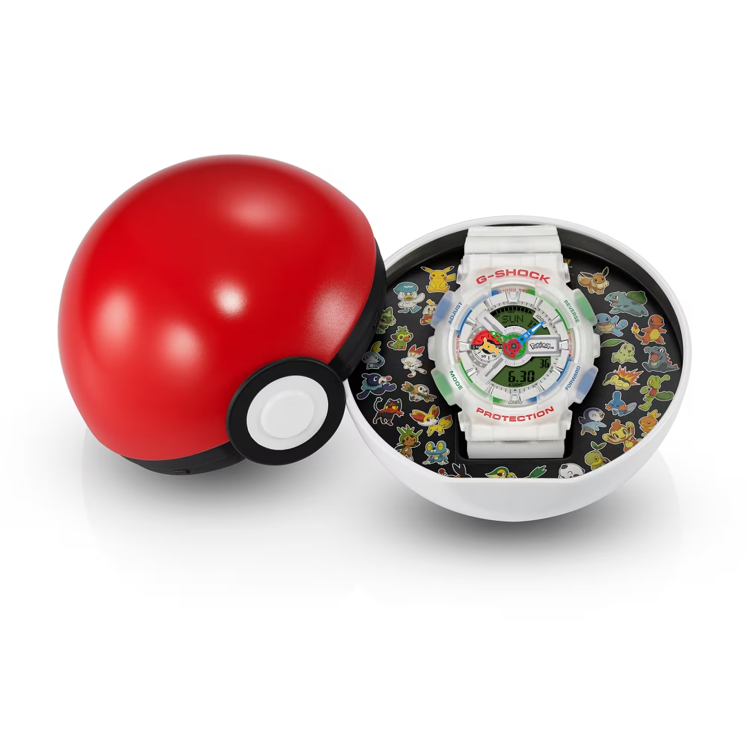 【2026年 7/17 発売】ポケモン × G-SHOCK コラボ「GA-110PKM-7A」 (Pokemon Gショック ジーショック)