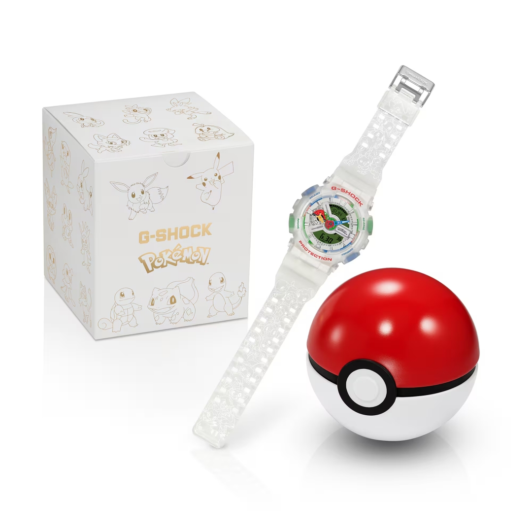 【2026年 7/17 発売】ポケモン × G-SHOCK コラボ「GA-110PKM-7A」 (Pokemon Gショック ジーショック)