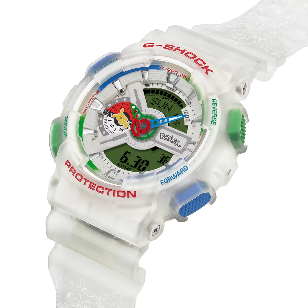 【2026年 7/17 発売】ポケモン × G-SHOCK コラボ「GA-110PKM-7A」 (Pokemon Gショック ジーショック)