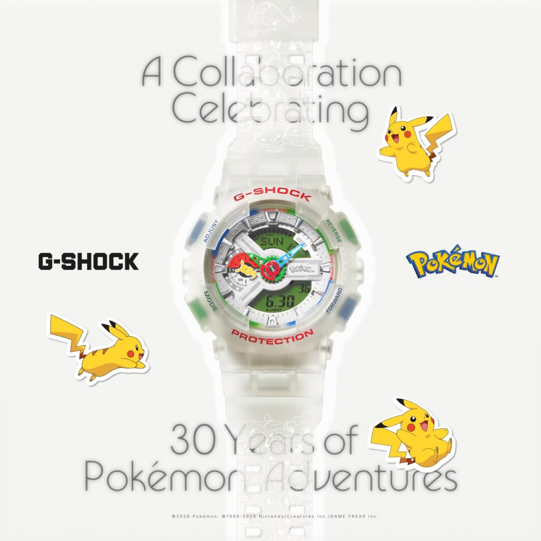 【2026年 7/17 発売】ポケモン × G-SHOCK コラボ「GA-110PKM-7A」 (Pokemon Gショック ジーショック)