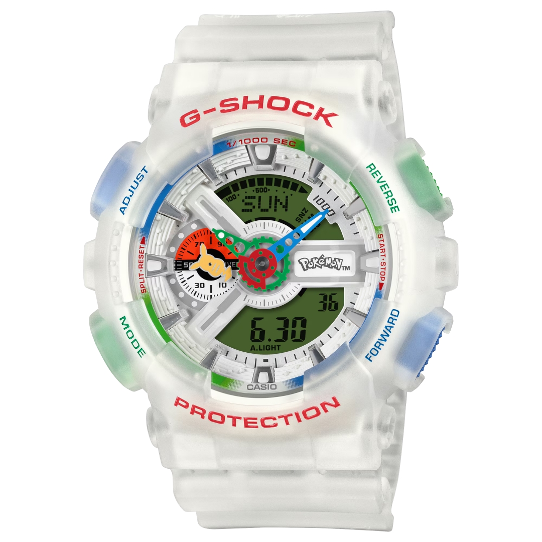 【2026年 7/17 発売】ポケモン × G-SHOCK コラボ「GA-110PKM-7A」 (Pokemon Gショック ジーショック)