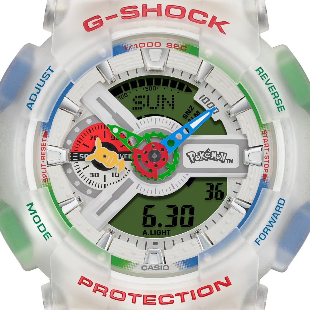 【2026年 7/17 発売】ポケモン × G-SHOCK コラボ「GA-110PKM-7A」 (Pokemon Gショック ジーショック)